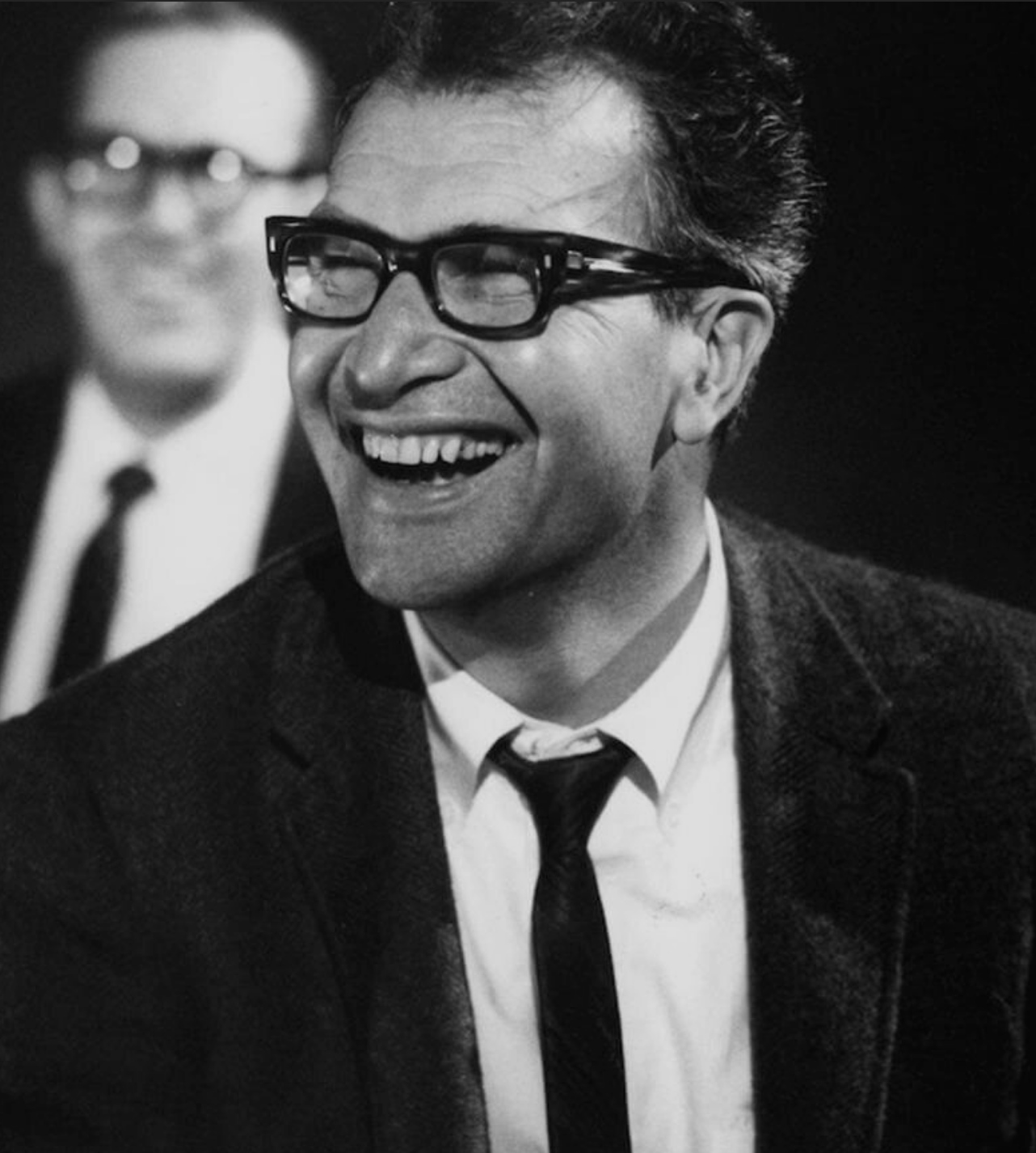 Dave Brubeck smiling